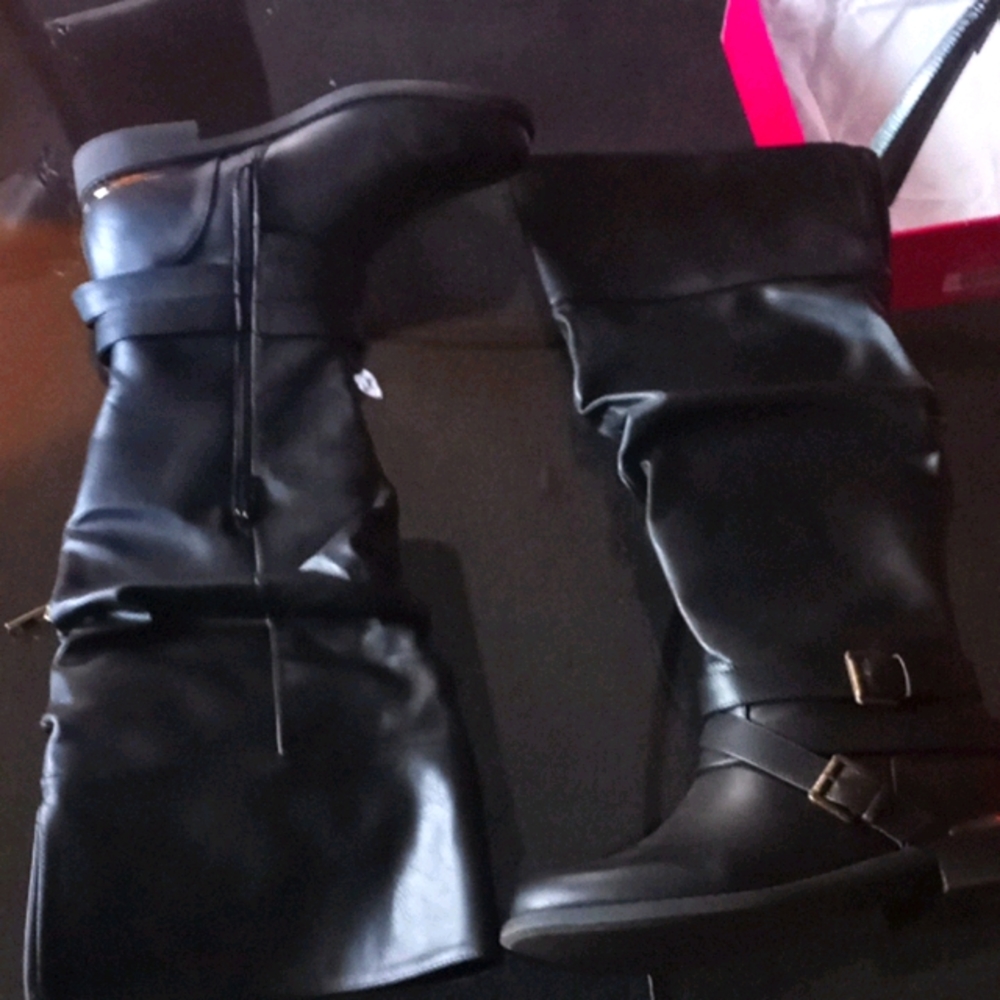 Knee high boots